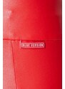 adidas Originals Legíny adidas ESS Leggings dámské, červená barva, hladké, IB4544-red