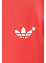 adidas Originals Legíny adidas ESS Leggings dámské, červená barva, hladké, IB4544-red