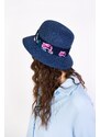 Art Of Polo Woman's Hat Cz23134-2 Navy Blue