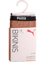 2PACK dámské kalhotky Puma hnědé (603031001 013)