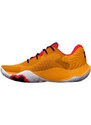 Pánské basketbalové boty Under Armour Spawn 4 oranžové