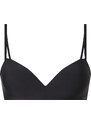 Dámská podprsenka Wireless Push-Up Bra Seductive Comfort 000QF6017EUB1 černá - Calvin Klein