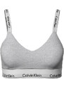 Dámská podprsenka Full Cup Bralette Modern Cotton 000QF7060EP7A šedá - Calvin Klein