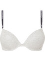 Dámská podprsenka Plunge Push-Up Bra CK96 000QF7220EP7A šedá - Calvin Klein