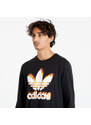 adidas Originals Pánské tričko adidas Fire Graphic Trefoil Long Sleeve T-Shirt Black