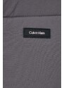 Bunda Calvin Klein pánská, šedá barva, zimní