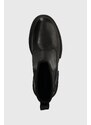 Nízké kozačky Timberland Everleigh Boot Chelsea dámské, černá barva, na platformě, TB0A5YFR0151