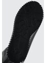 Kožené kozačky AGL MILAGROS BOOT dámské, černá barva, na platformě, D751560PGKI0121013