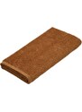 Hnědý bavlněný ručník Kave Home Yeni 70 x 140 cm