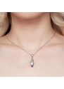 GRACE Silver Jewellery Stříbrný náhrdelník Mořský koník, stříbro 925/1000
