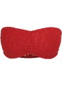 URBAN CLASSICS Ladies Laces Bandeau - red