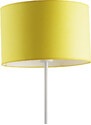 Light for home - Stojací lampa se žlutým stínítkem 10230 "London", 1x60W, E27, Bílá