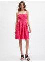 Orsay Růžové dámské vzorované šaty - Dámské