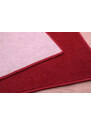 Vopi koberce AKCE: 80x80 cm Kusový koberec Eton červený 15 čtverec - 80x80 cm