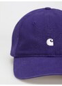 Carhartt WIP Madison Logo (cassis/wax)fialová