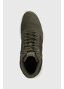 Sneakers boty Tommy Hilfiger CORE W MIX CORDURA HYBRID BOOT zelená barva, FM0FM04807