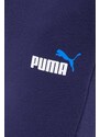 Kalhoty Puma pánské, tmavomodrá barva, hladké