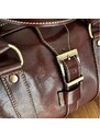 Blaire Unikát kožená cestovní taška Modena hnědá