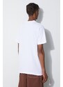 Bavlněné tričko PLEASURES bílá barva, s potiskem