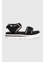 Sandály Timberland dámské, černá barva