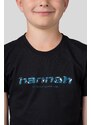 Chlapecké bavlněné triko Hannah RANDY JR anthracite (print)