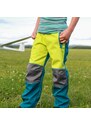 Kukadloo Letní softshellové kalhoty - petrolejovo-zelené