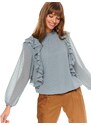 Top Secret LADY'S BLOUSE LONG SLEEVE