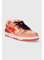 Sneakers boty A Bathing Ape 001FWI701021I BAPE SK8 STA #5 oranžová barva, 001FWI701021I-BLACK