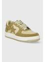 Semišové sneakers boty A Bathing Ape BAPE STA #3 001FWI701008I béžová barva