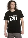 Pánské tričko Meatfly Podium černá