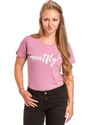 Dámské tričko Meatfly Luna růžová