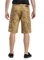 Meatfly Icon 19 Shorts D - Sand Shade Mono | Písková