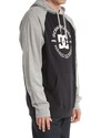 Dc shoes pánská mikina Star Pilot Raglan Black / Grey Heather | Černá