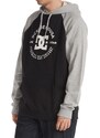 Dc shoes pánská mikina Star Pilot Raglan Black / Grey Heather | Černá