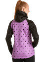 Meatfly dámská softshell bunda Zaja Purple Dots | Fialová