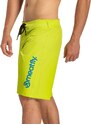 Meatfly pánské plavky Mitch Boardshorts 21" Lime | Zelená