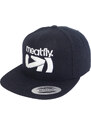 Kšiltovka Meatfly Hornet Snapback, bílá/černá