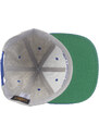 Meatfly kšiltovka Flanker Snapback Royal Blue/Grey Heather | Šedá