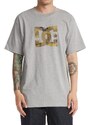 Dc shoes pánské triko Star Camo Fill Heather Grey | Šedá