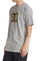 Dc shoes pánské triko Star Camo Fill Heather Grey | Šedá