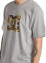 Dc shoes pánské triko Star Camo Fill Heather Grey | Šedá