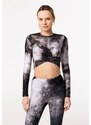 Bittersweet Paris Woman's Dark Nebula Gaia Longsleeve Top GLT-C-Print BSP1164