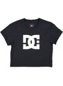 Dc shoes dámské tričko Star Crop Black | Černá