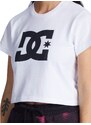 Dc shoes dámské tričko Star Crop White | Bílá