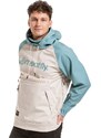 Meatfly pánská softshell bunda Jax Mint/Sand | Písková