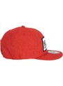 Meatfly kšiltovka Alfy Snapback Racing Red | Červená