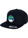 Kšiltovka Meatfly Flanker Snapback, modrá Mountain/černá