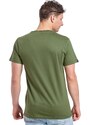 Meatfly pánské tričko Ductape Olive | Zelená