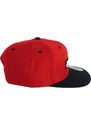 Kšiltovka Meatfly Flanker Snapback, Basic Logo Red/černá