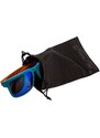 Meatfly sluneční brýle Memphis Wood / Petrol | Modrá